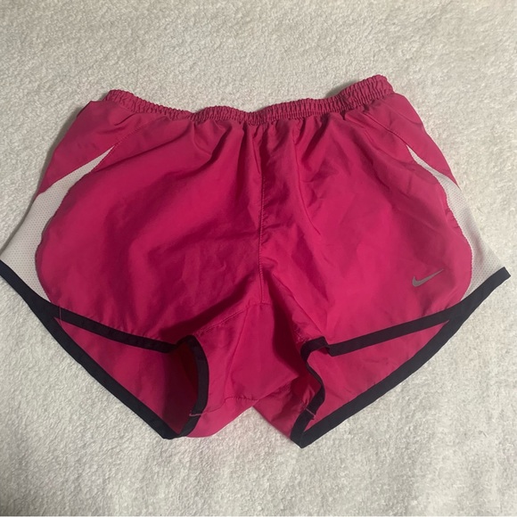 Nike Tiempo‎ Dri-Fit Running Shorts women size S magneta hot pink - Picture 1 of 6